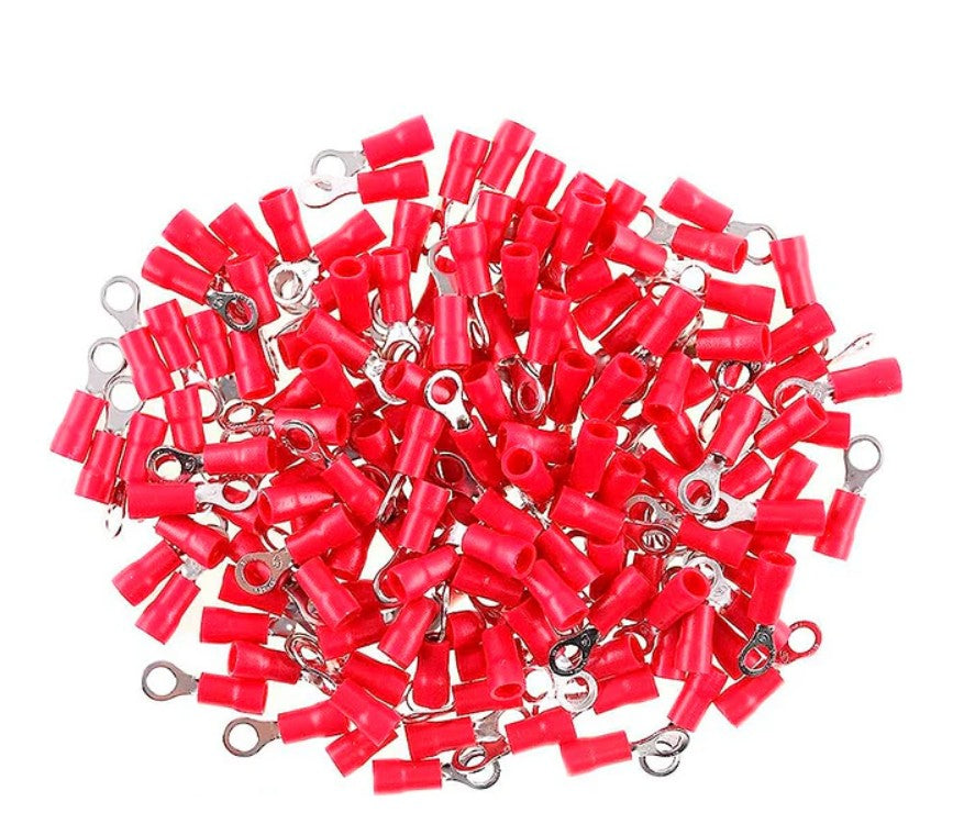 ANILLO 22-16 AWG ROJO M6 (100 U)