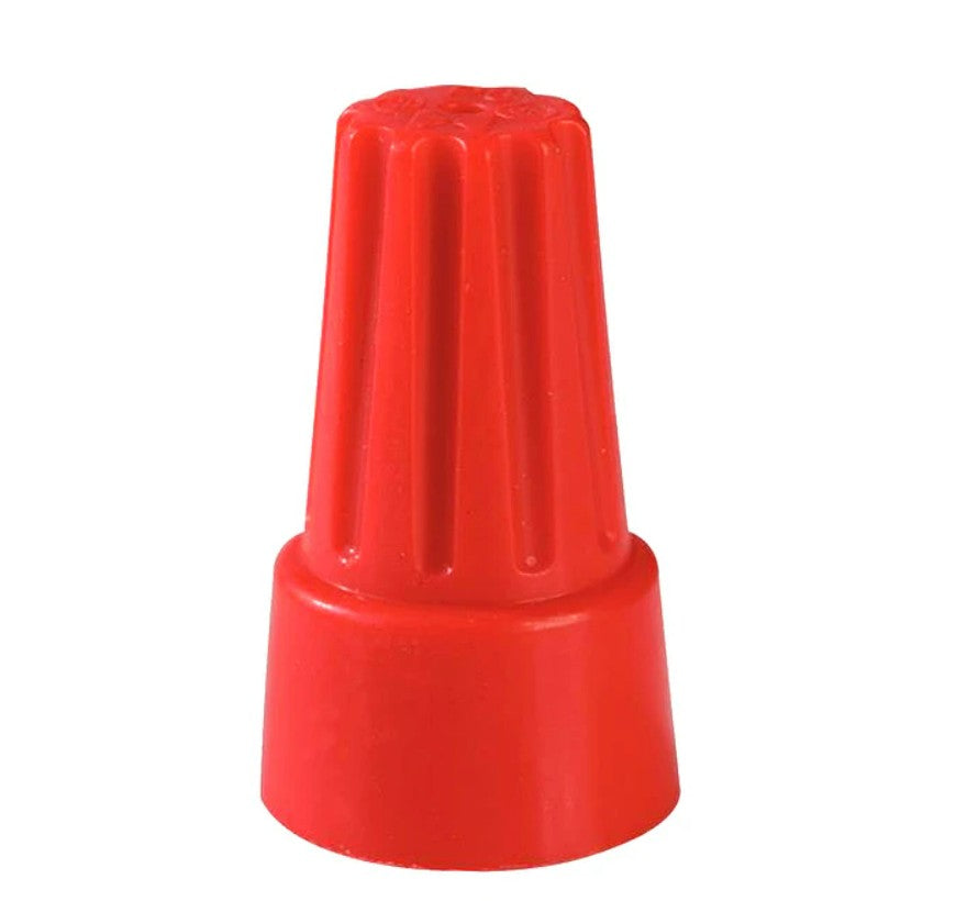 CONECTOR CONICO ROJO CON RESORTE 22-10 AWG 600V (100U) Nº66