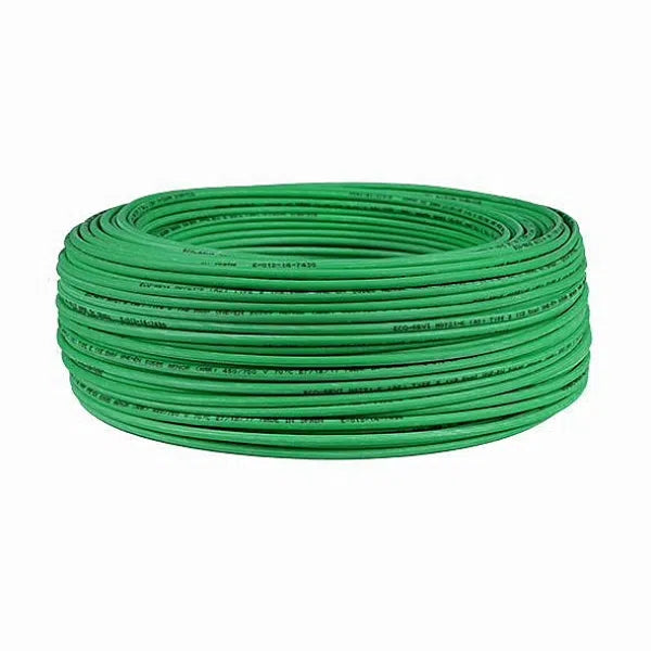 Cable Evaflex 2.5mm L/H (H07Z1-K) Verde Rollo De 100 Metros