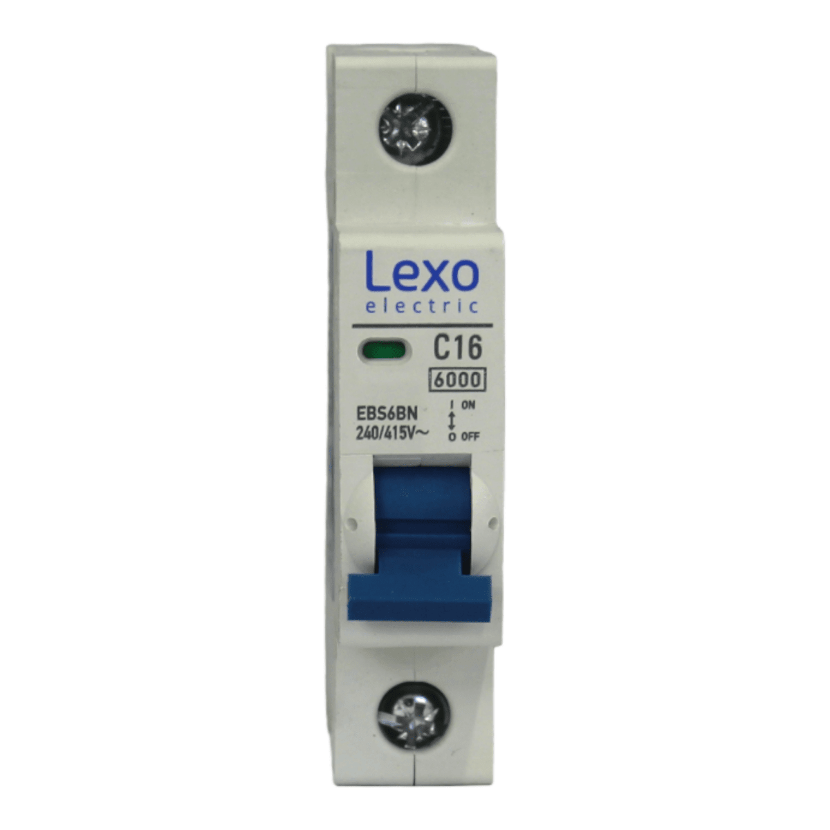 Interruptor Automatico 1p 16A Curva c 6K Lexo Certificado