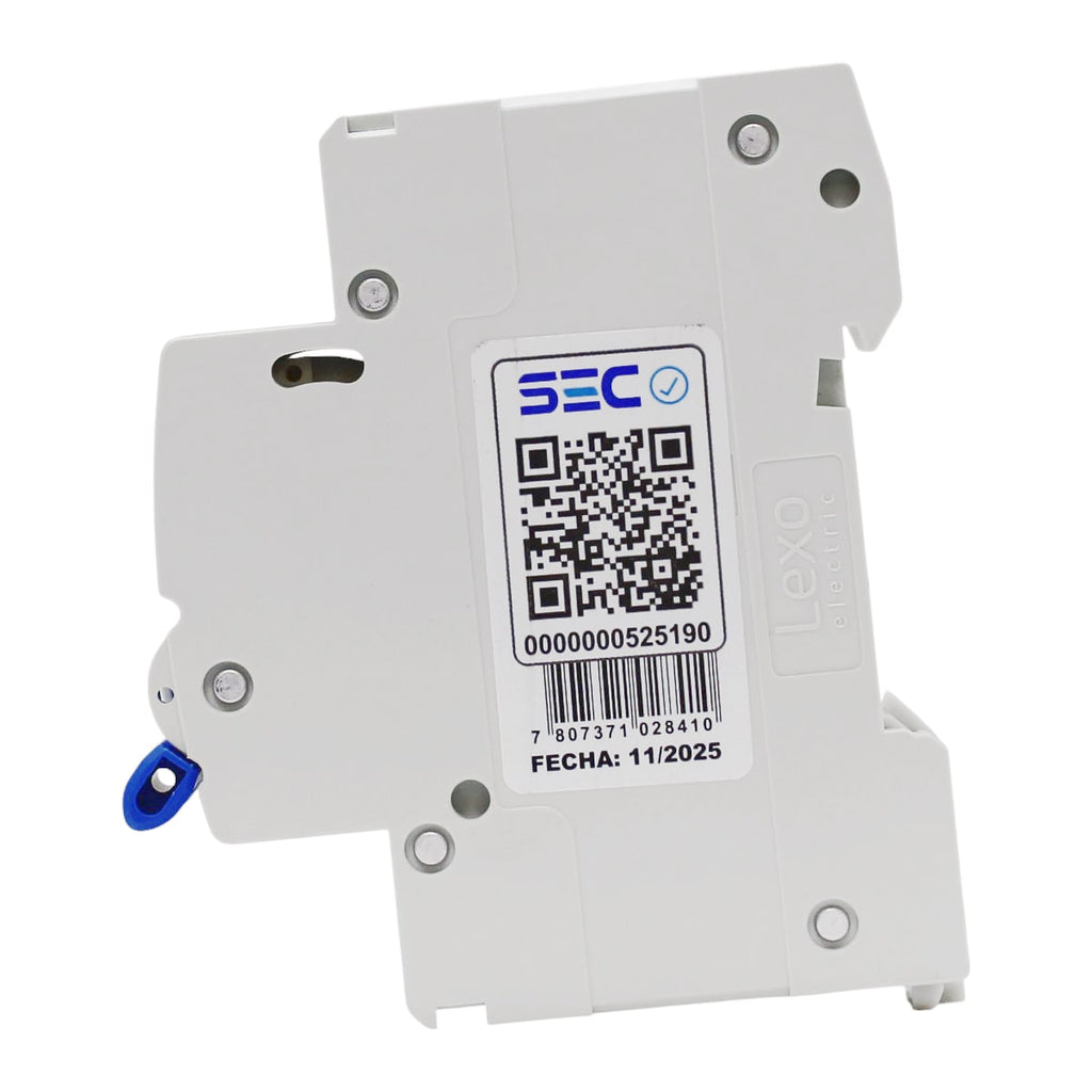 Interruptor Automatico 1p 25A Curva c 6K Lexo Certificado
