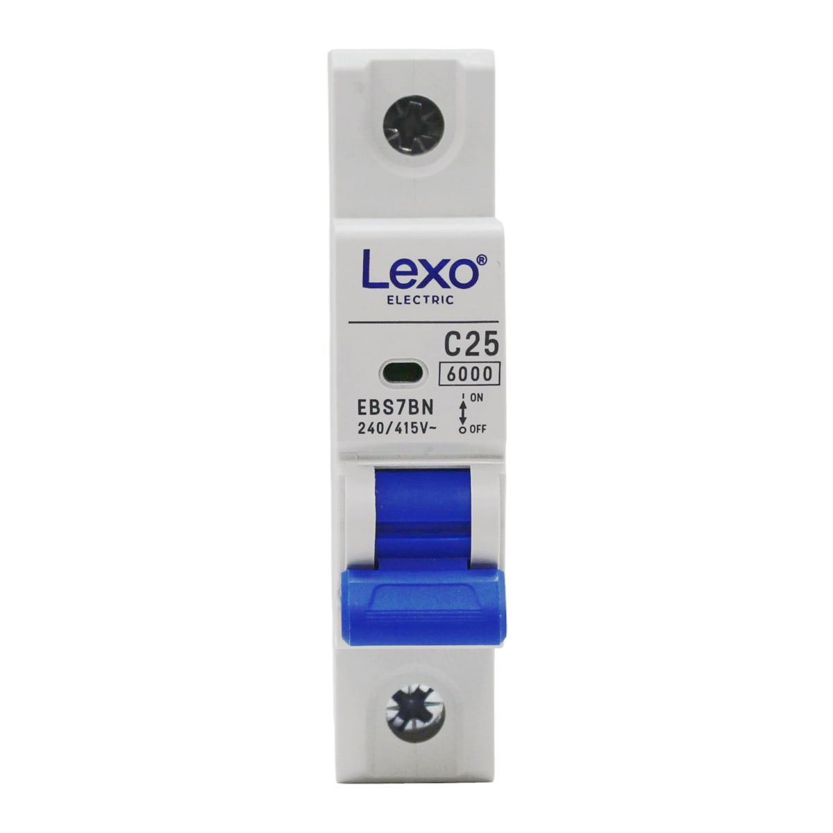 Interruptor Automatico 1p 25A Curva c 6K Lexo Certificado