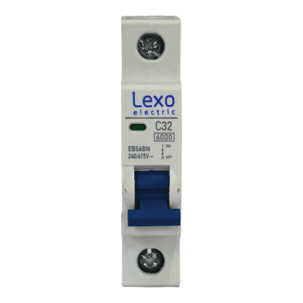 Interruptor Automatico 1p 32A Curva c 6K Lexo Certificado