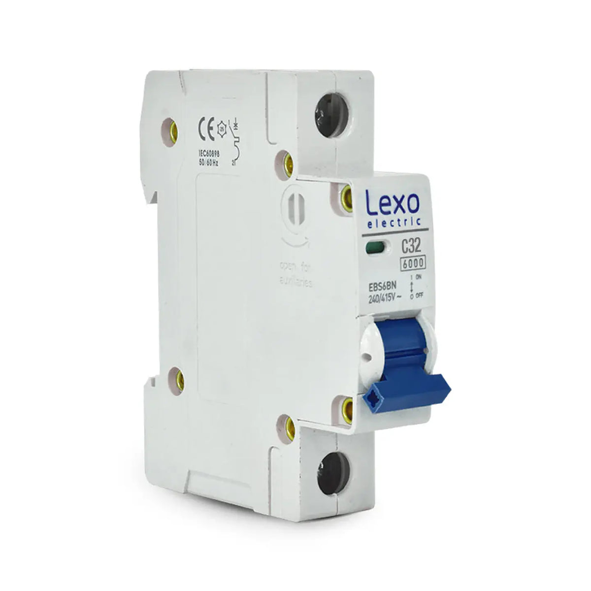 Interruptor Automatico 1p 32A Curva c 6K Lexo Certificado