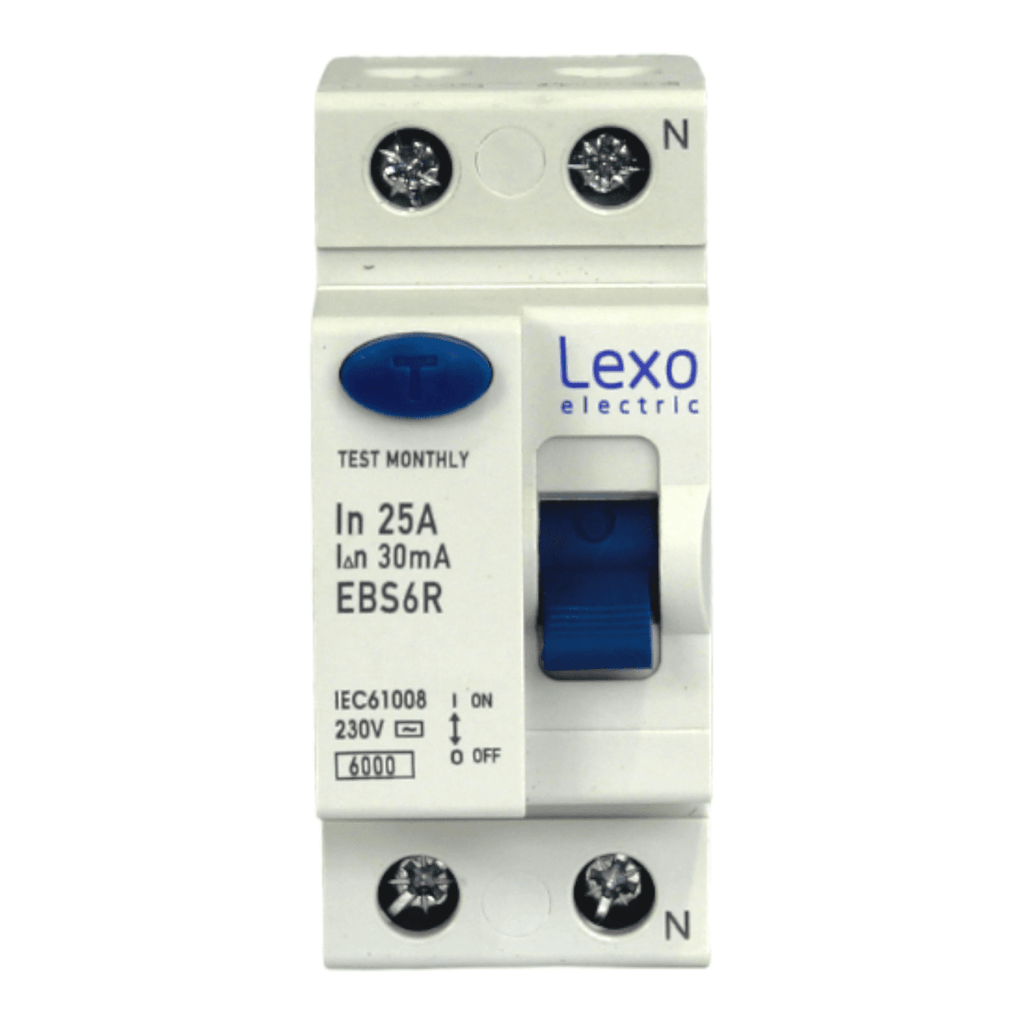 Interruptor Diferencial 2x25a 30ma Lexo Certificado