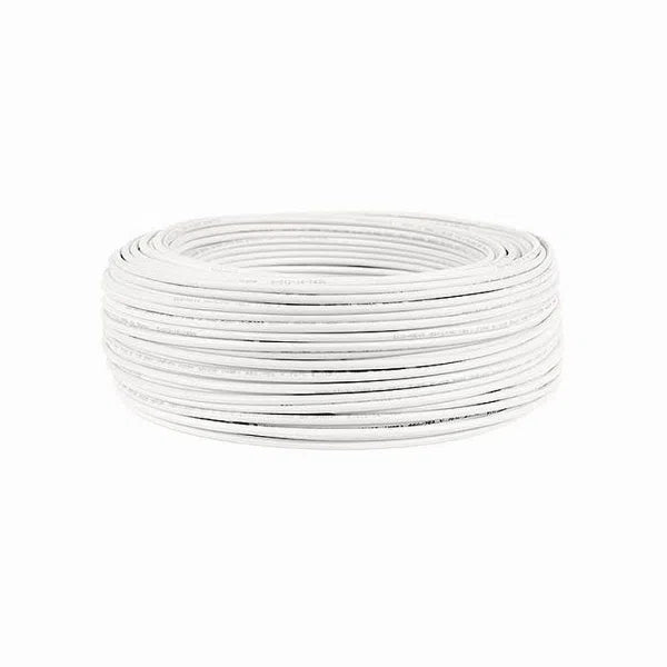 Cable Evaflex 2.5mm L/H (H07Z1-K) Blanco Rollo De 100 Metros