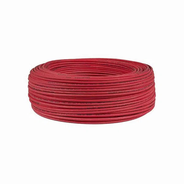 Cable Evaflex 2.5mm L/H (H07Z1-K) Rojo Rollo De 100 Metros